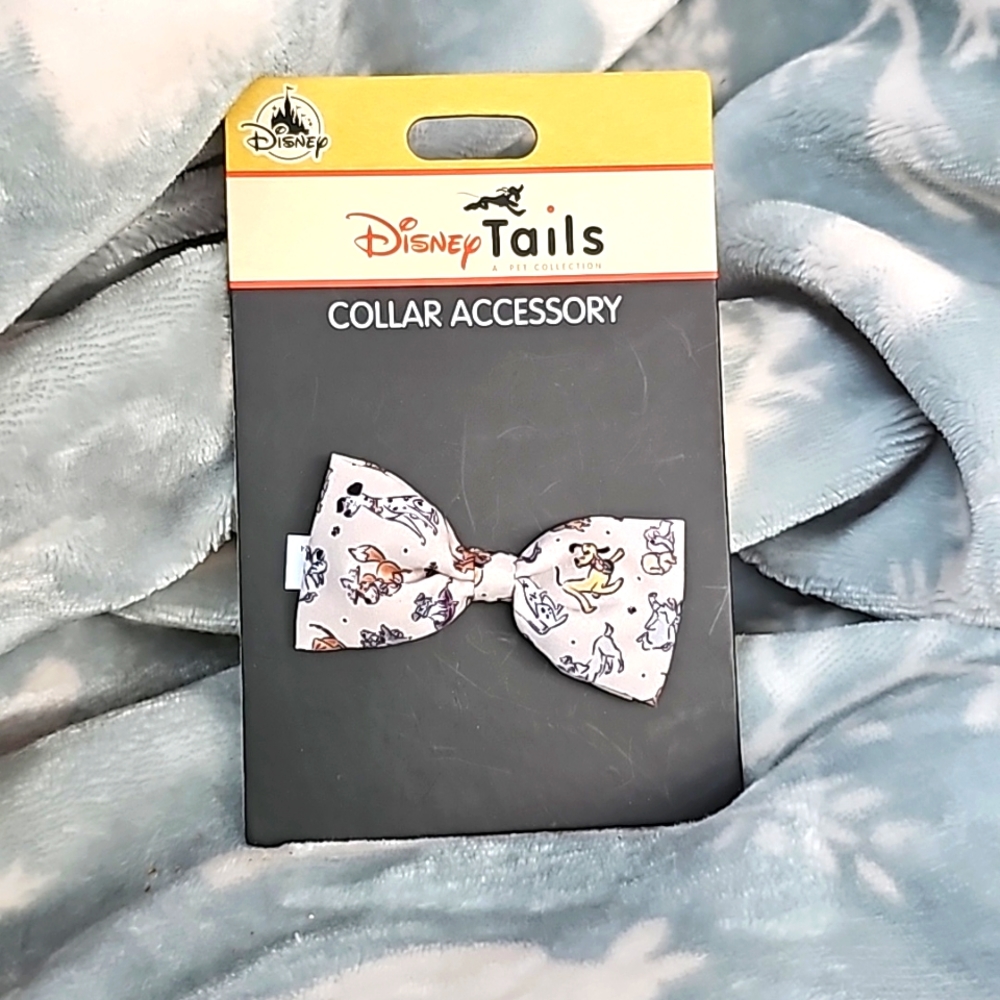 NWT Disney Parks Dog Collar Bow